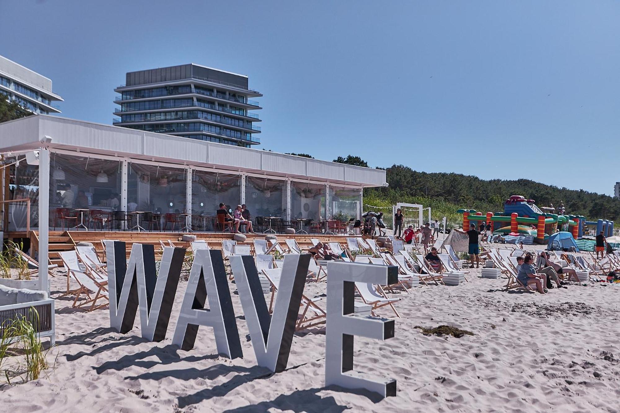Wave - Aurum II Apartment - Front Sea View 米兹多洛杰 外观 照片