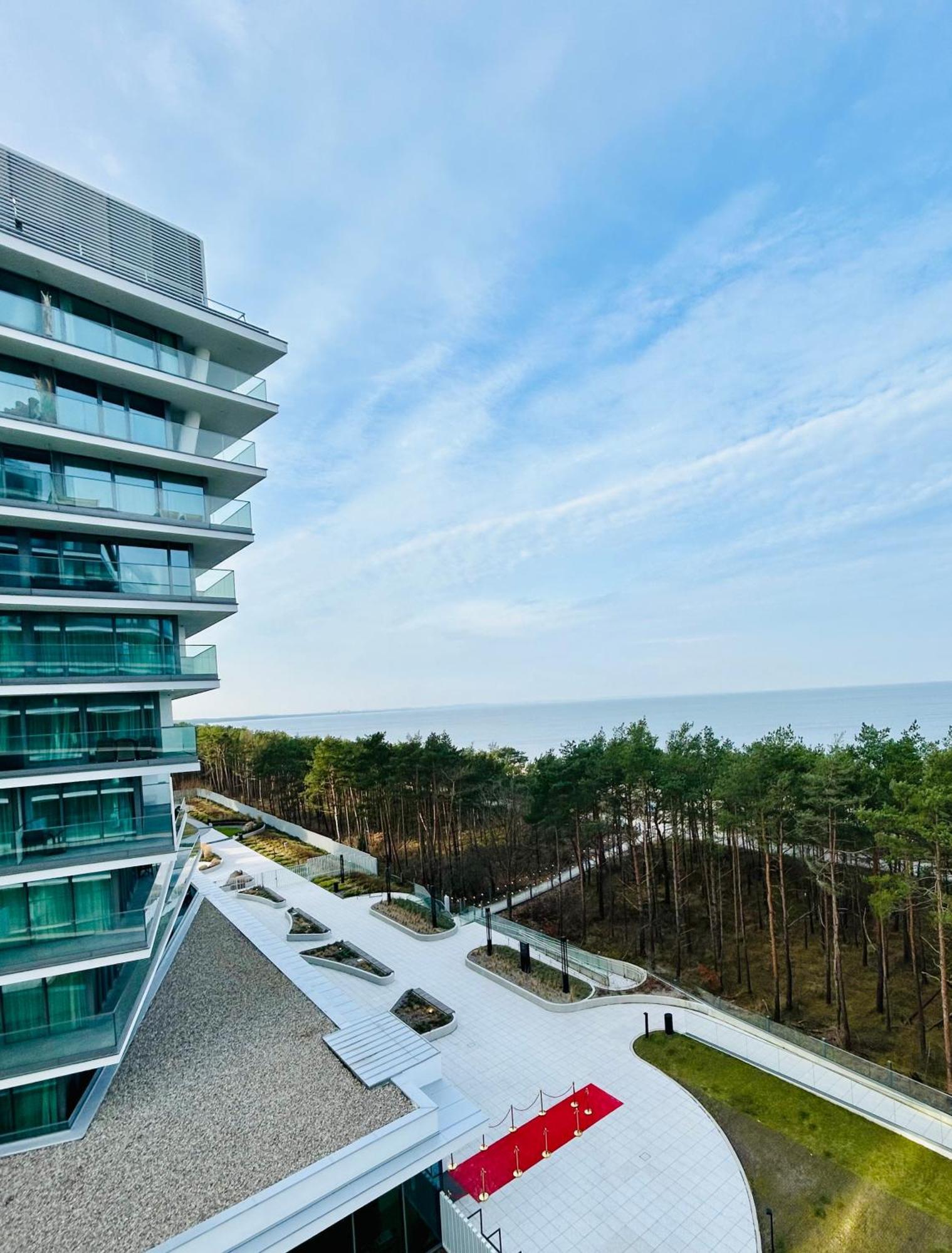 Wave - Aurum II Apartment - Front Sea View 米兹多洛杰 外观 照片