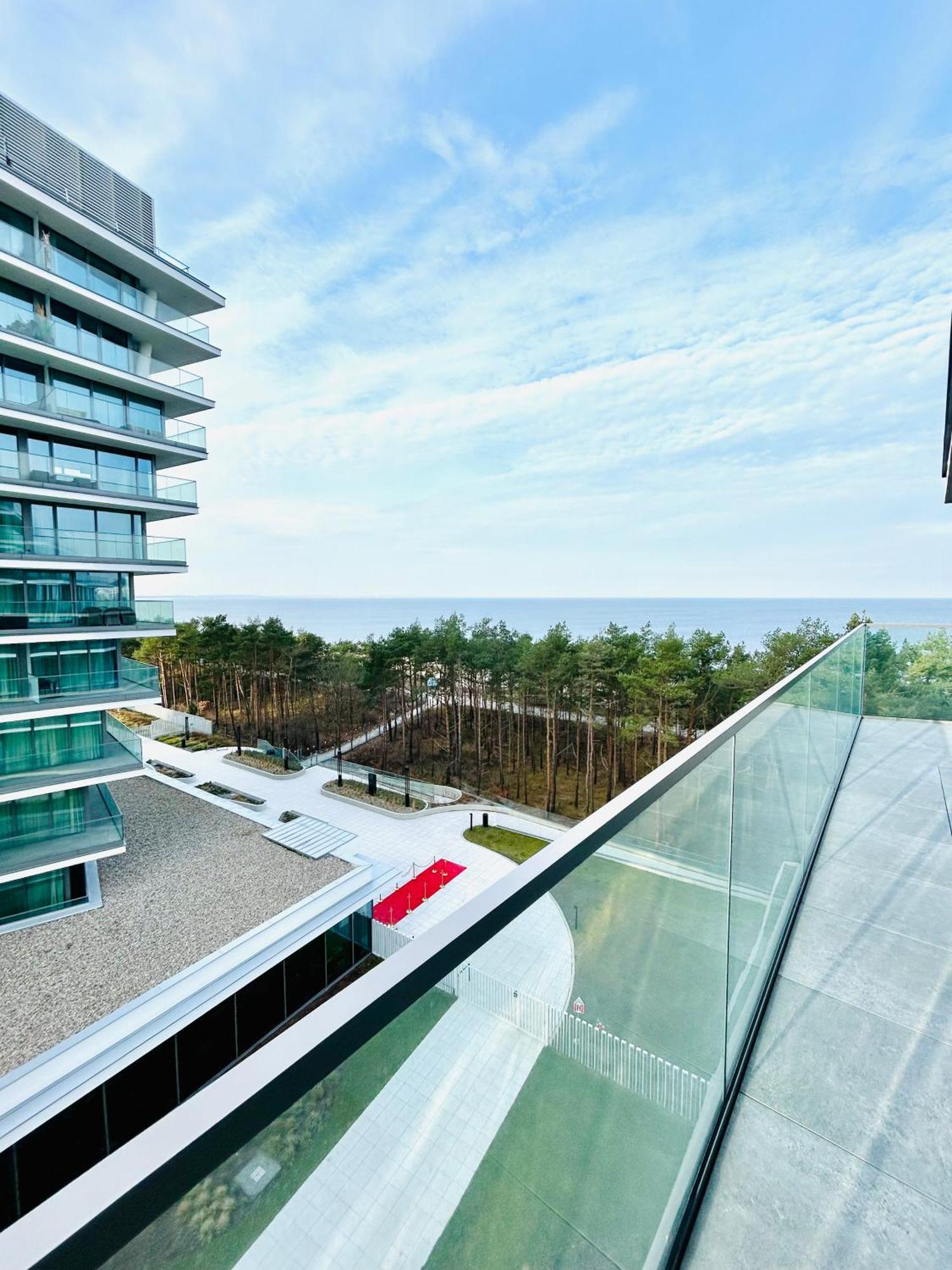 Wave - Aurum II Apartment - Front Sea View 米兹多洛杰 外观 照片