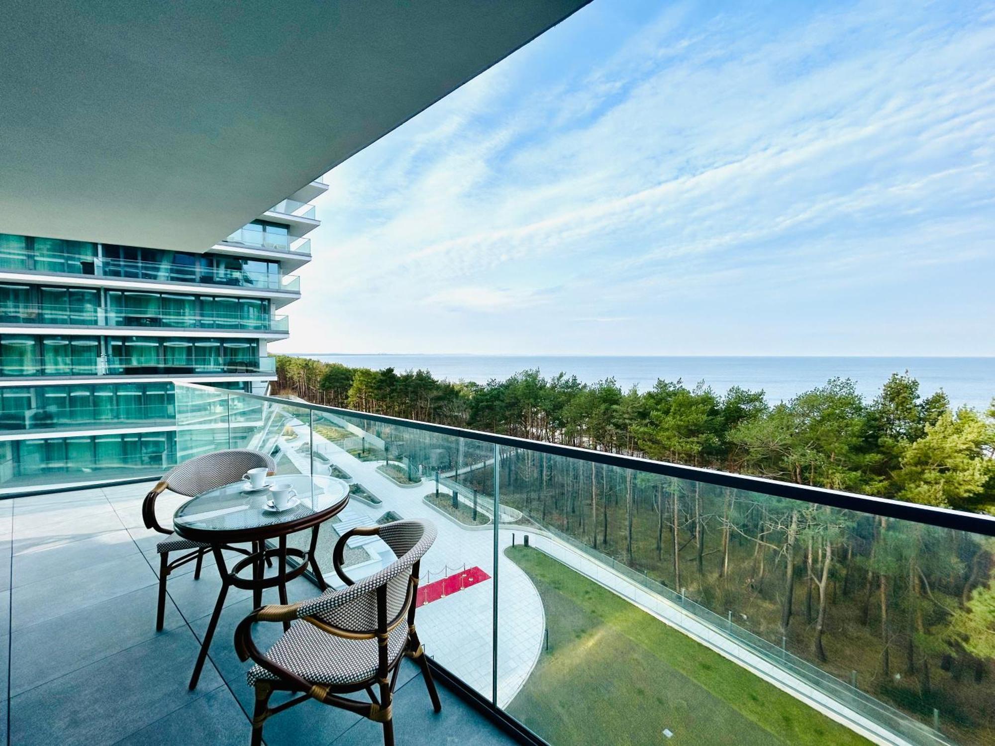 Wave - Aurum II Apartment - Front Sea View 米兹多洛杰 外观 照片